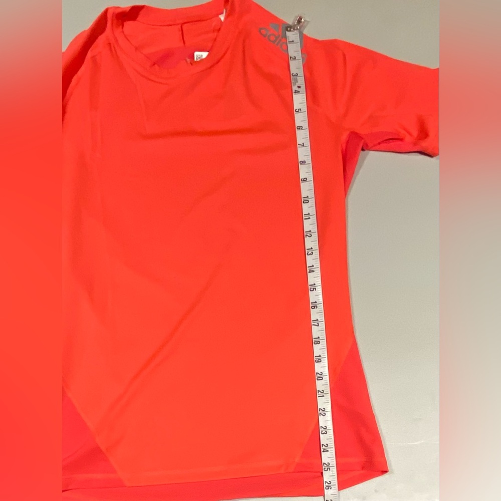 adidas Alphaskin Short-Sleeve Athletic Jersey, Ruby Red, size L, NWT - Picture 5 of 9